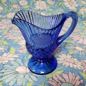 Avon Vintage Blue Cobalt Pitcher